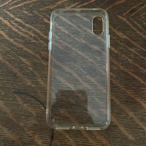 Clear iPhone X/XS case